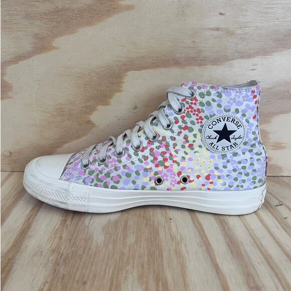 Converse All Star -CT Hi Floral Print -Sneakers -Multicolor -Women's -9 -A01594C - Picture 5 of 10